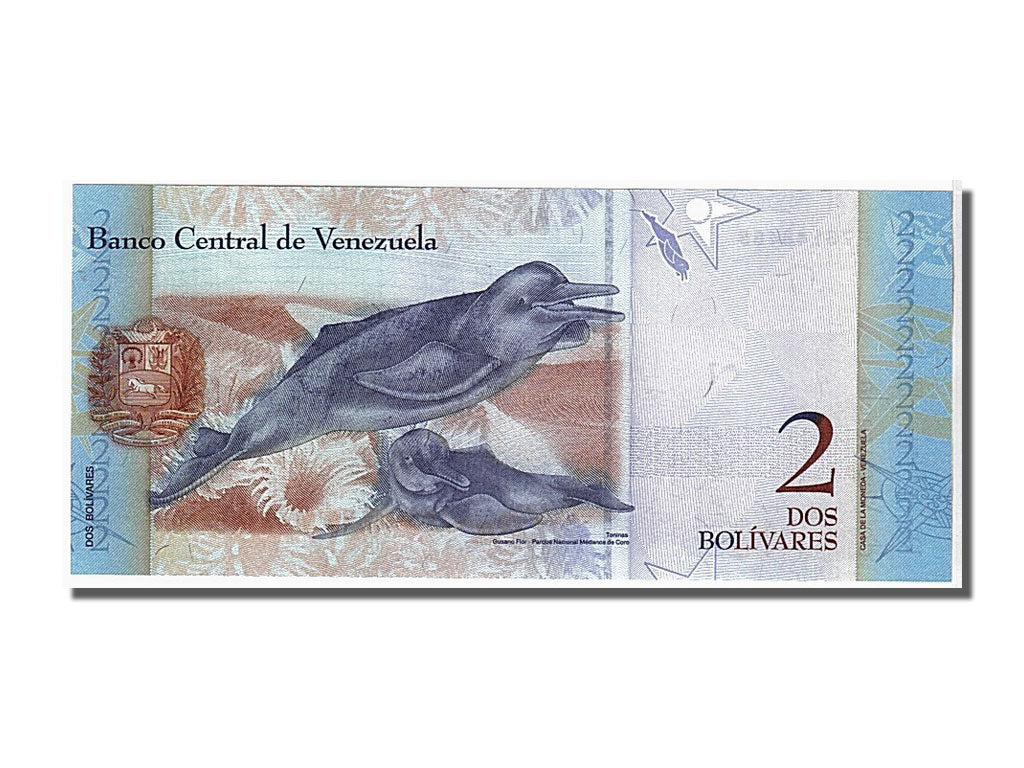 Banknote, Venezuela, 2 Bolivares, 2007, KM:88b, UNC(65-70)