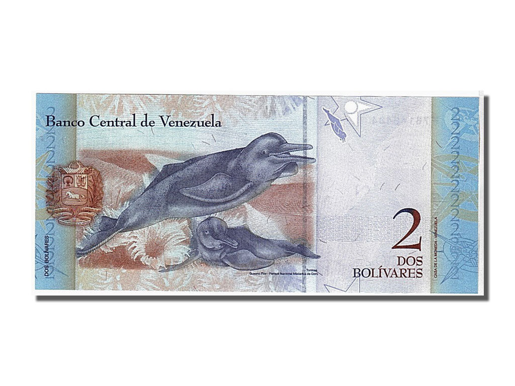 Banknote, Venezuela, 2 Bolivares, 2007, KM:88b, UNC(65-70)