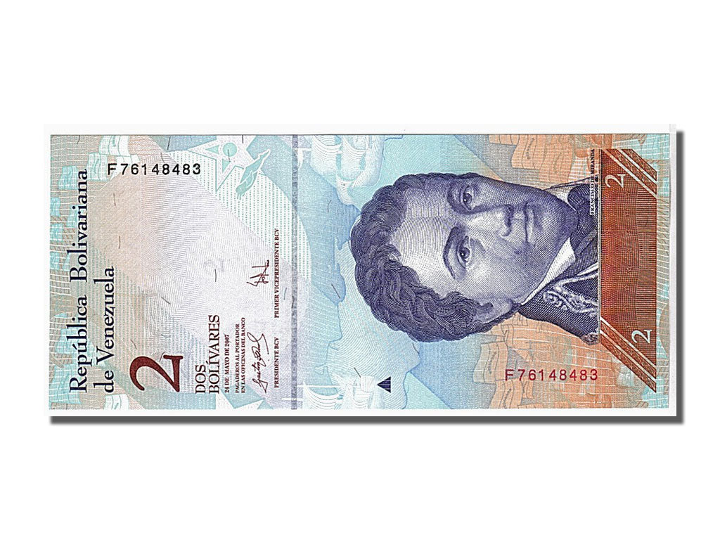 Banknote, Venezuela, 2 Bolivares, 2007, KM:88b, UNC(65-70)