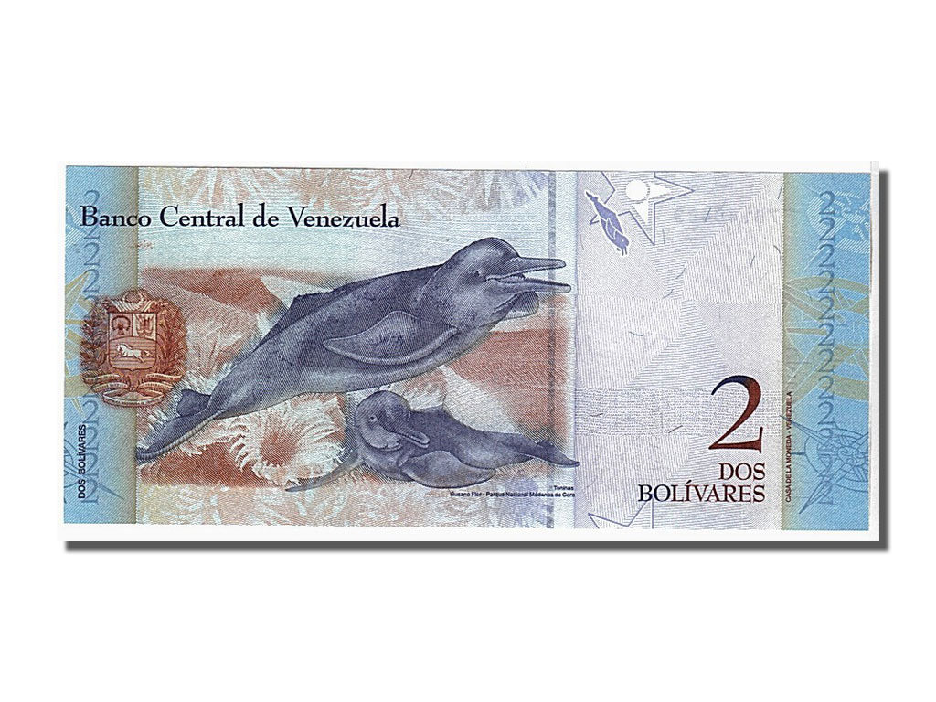 Banknote, Venezuela, 2 Bolivares, 2007, KM:88b, UNC(65-70)