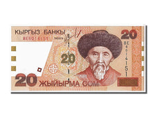 Banknote, KYRGYZSTAN, 20 Som, 2002, KM:19, UNC(65-70)