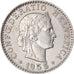 Moneda, Suiza, 20 Rappen, 1955