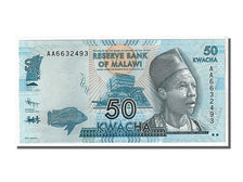Banknot, Malawi, 50 Kwacha, 2012, UNC(65-70)