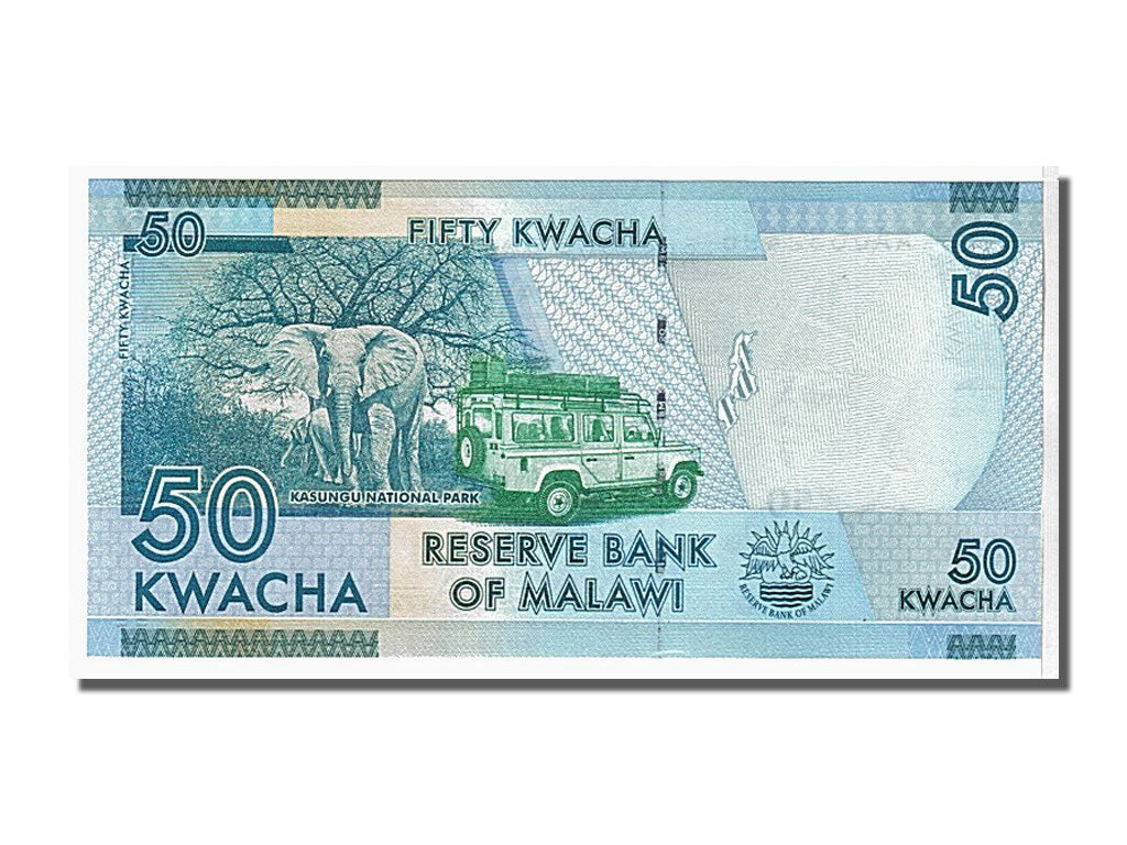 Banknot, Malawi, 50 Kwacha, 2012, UNC(65-70)