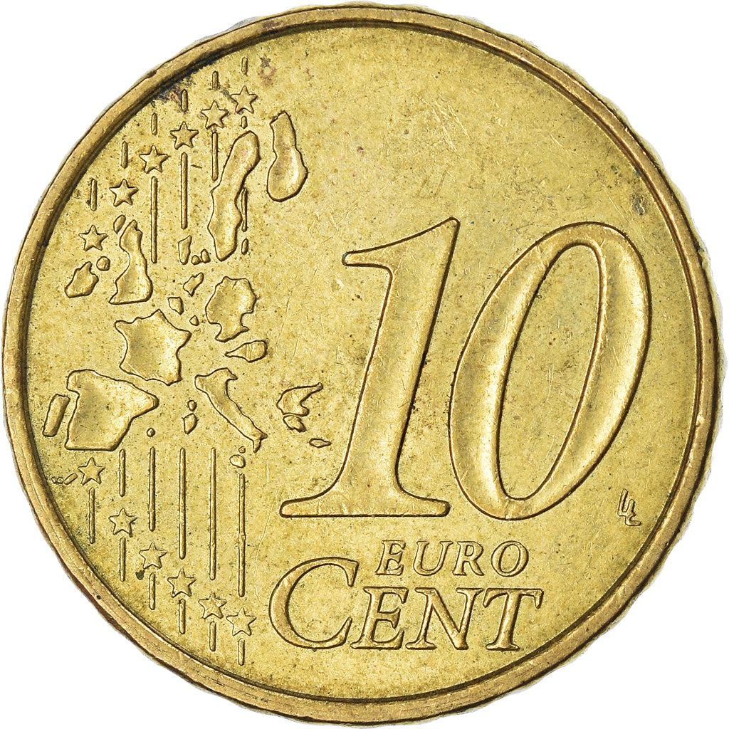 Monnaie, France, 10 Euro Cent, 1999