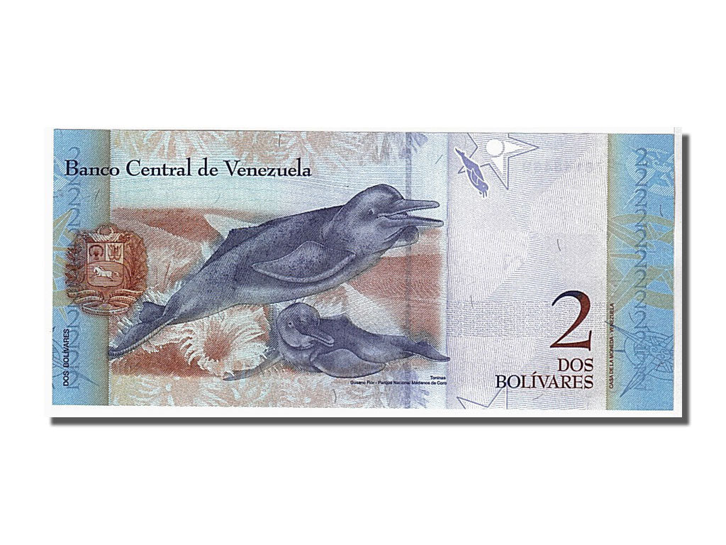 Banknote, Venezuela, 2 Bolivares, 2007, KM:88b, UNC(65-70)