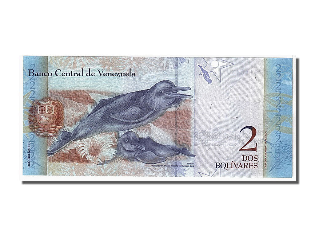 Banknote, Venezuela, 2 Bolivares, 2007, UNC(65-70)