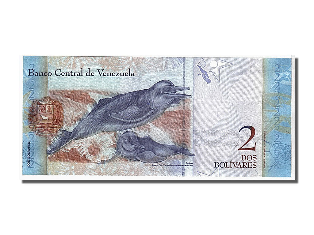 Billete, 2 Bolivares, 2007, Venezuela, KM:88b, UNC