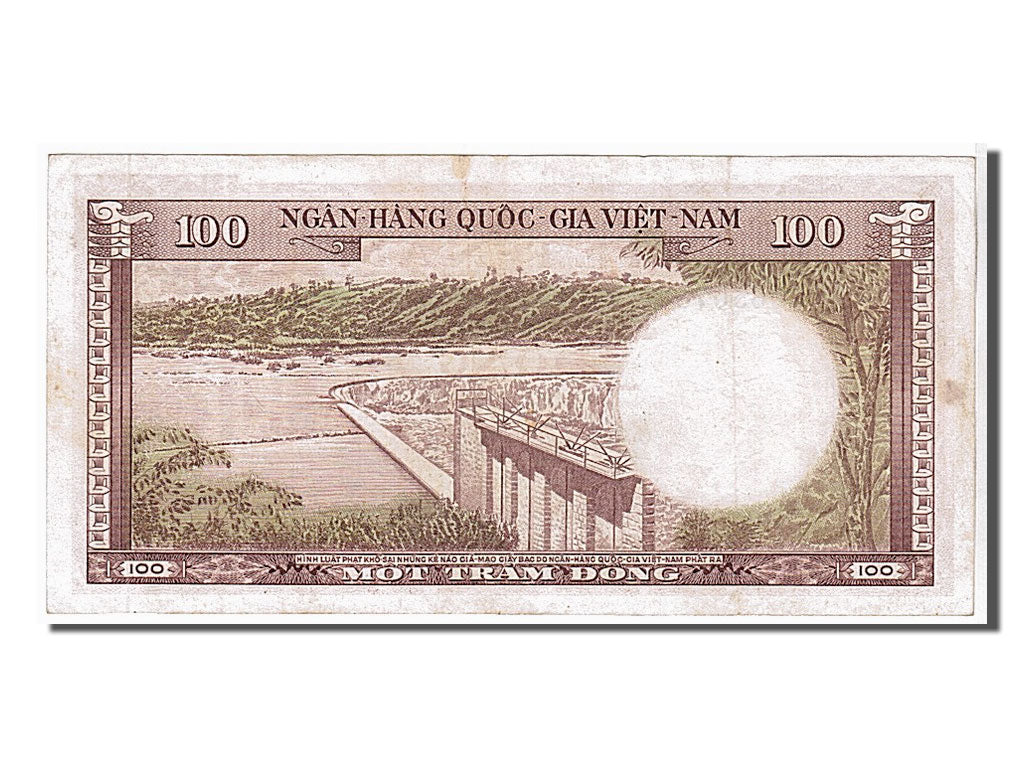Banknote, South Viet Nam, 100 Dông, 1966, KM:18a, EF(40-45)