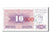 Banknot, Bośnia-Hercegowina, 10 Dinara, 1992, AU(55-58)