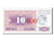 Banconote, Bosnia - Erzegovina, 10 Dinara, 1992, FDS