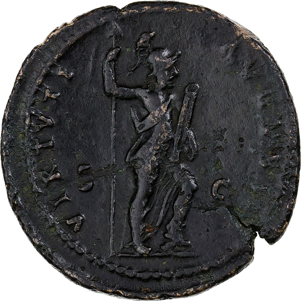 Domitian, As, 87, Rome, Bronce, MBC, Cohen:655, RIC:550