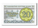 Banknote, Kazakhstan, 20 Tyin, 1993, KM:5, UNC(65-70)