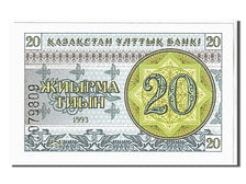 Banknote, Kazakhstan, 20 Tyin, 1993, KM:5, UNC(65-70)
