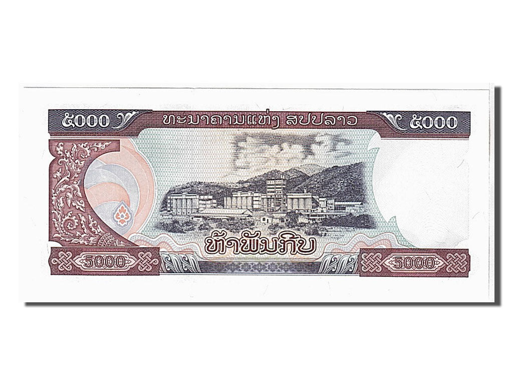 Banconote, Laos, 5000 Kip, 1997, KM:34a, FDS
