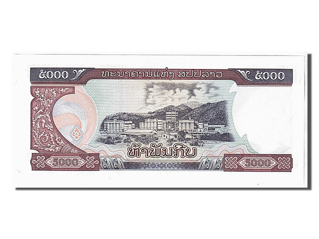 Billet, Lao, 5000 Kip, 1997, KM:34a, NEUF