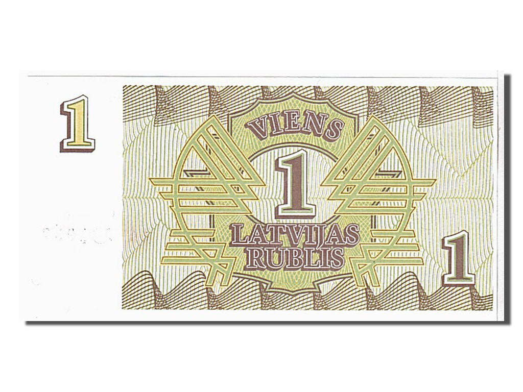 Banknote, Latvia, 1 Rublis, 1992, KM:35, UNC(65-70)