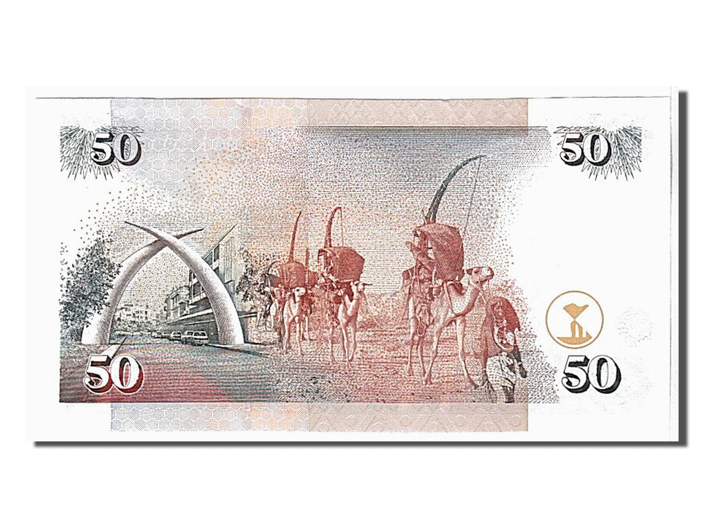 Banconote, Kenya, 50 Shillings, 2006, FDS