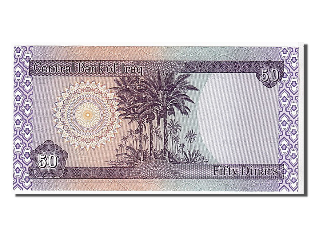 Banknot, Irak, 50 Dinars, 2003, KM:90, UNC(65-70)