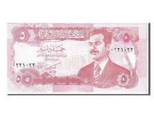 Billet, Iraq, 5 Dinars, 1992, NEUF