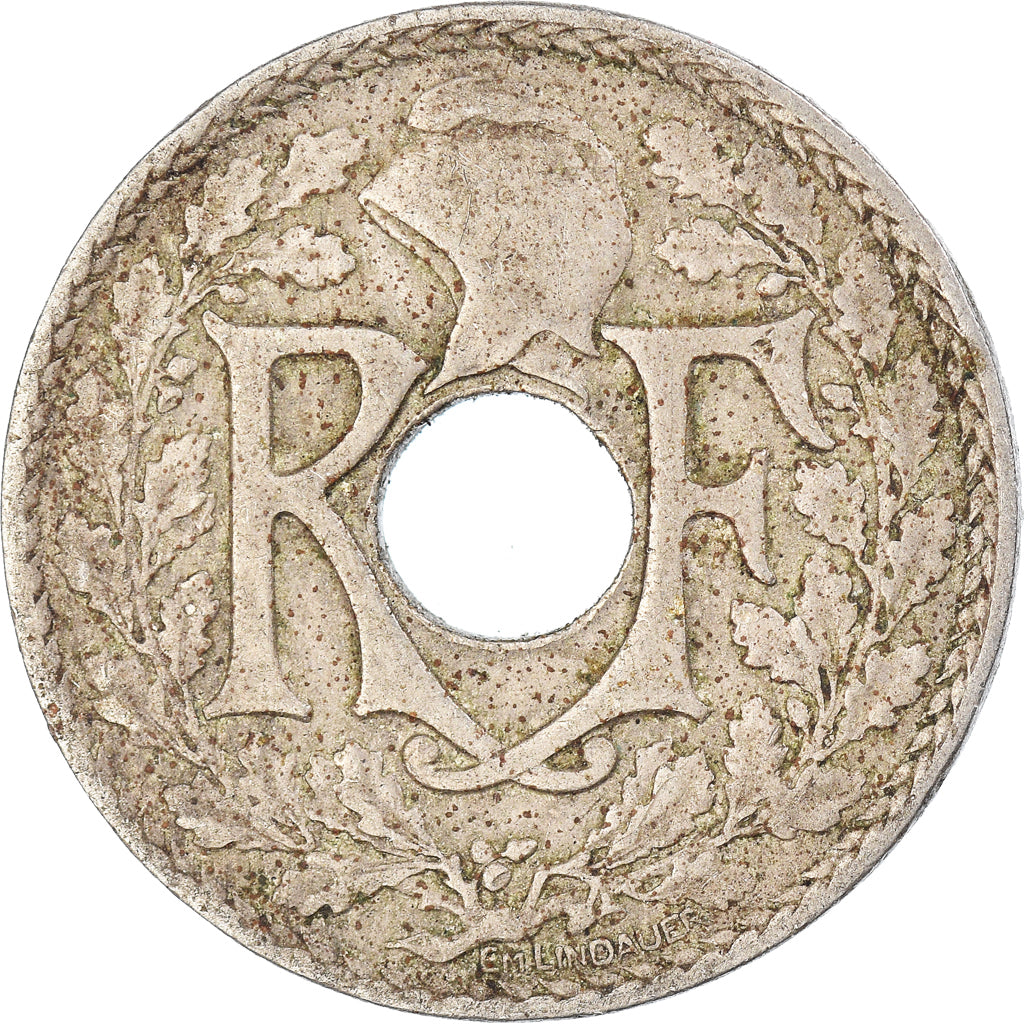 France, 25 Centimes, 1921