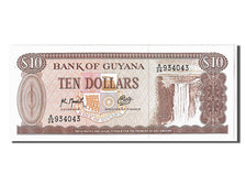 Banknote, Guyana, 10 Dollars, 1992, KM:23f, UNC(65-70)