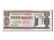 Billet, Guyana, 20 Dollars, 1966, NEUF