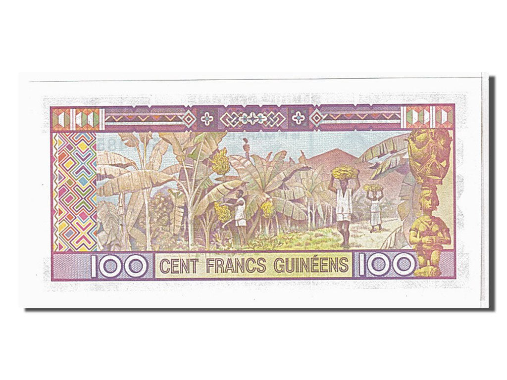 Banconote, Guinea, 100 Francs, 1998, KM:35a, FDS