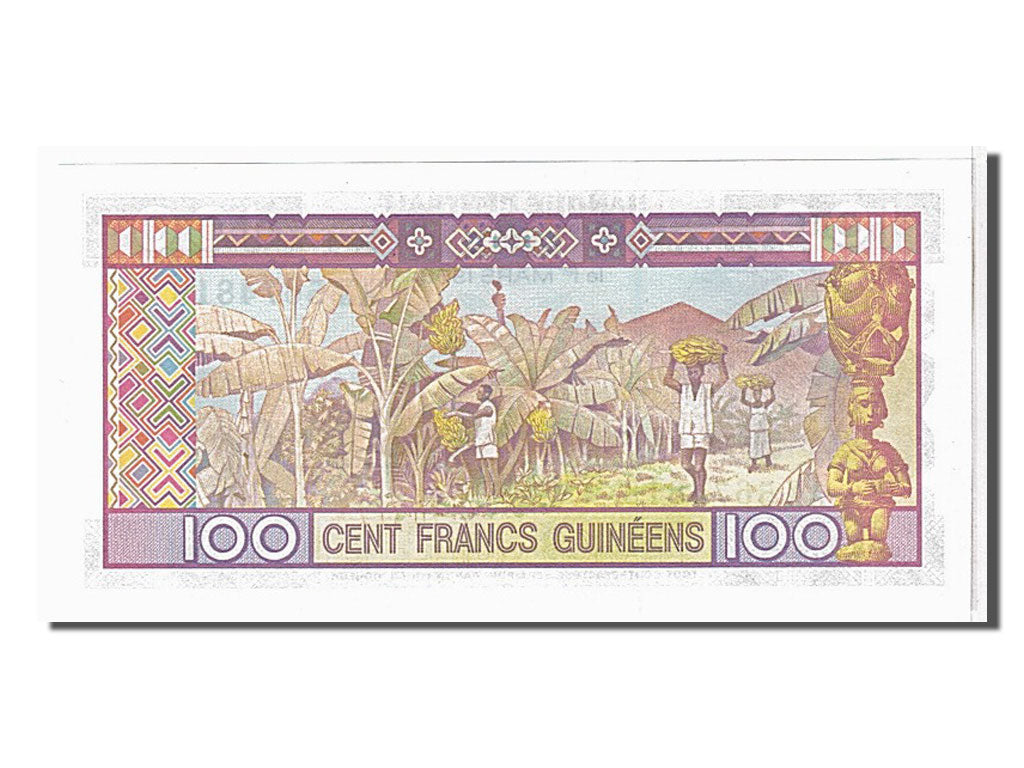 Banconote, Guinea, 100 Francs, 1998, FDS