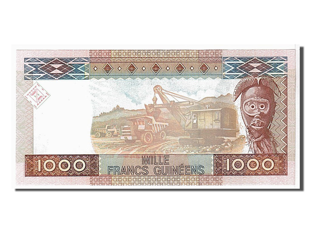 Banknote, Guinea, 1000 Francs, 2006, KM:40, UNC(65-70)