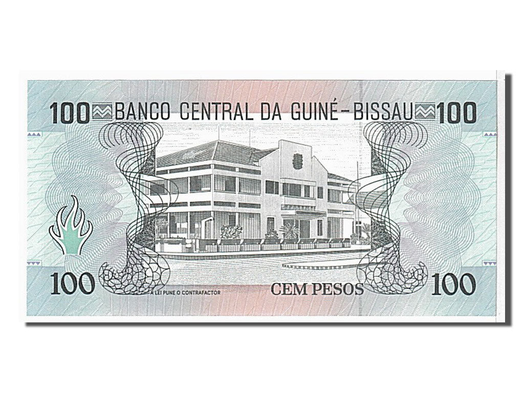Banconote, Guinea-Bissau, 100 Pesos, 1990, FDS