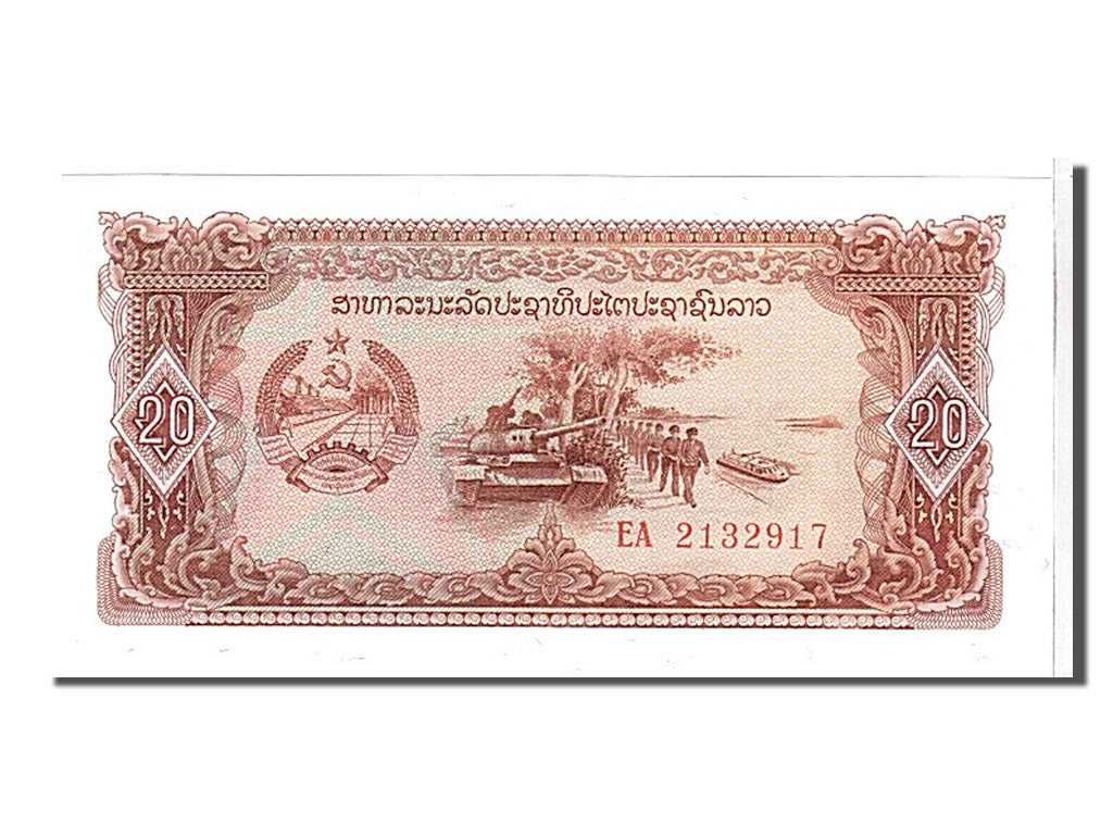 Geldschein, Lao, 20 Kip, 1979, UNZ