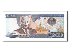 Banknot, Lao, 2000 Kip, 1997, KM:33a, UNC(65-70)