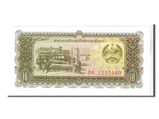 Banknote, Lao, 10 Kip, 1979, KM:27A, UNC(65-70)