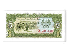 Banknote, Lao, 5 Kip, 1979, KM:26a, UNC(65-70)