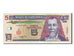 Billet, Guatemala, 5 Quetzales, 2008, NEUF