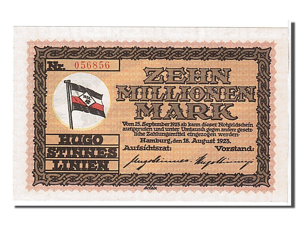 Banknote, Germany, 10 Millions Mark, 1923, UNC(65-70)