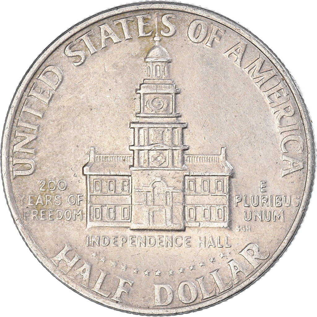 Münze, Vereinigte Staaten, Half Dollar, 1976