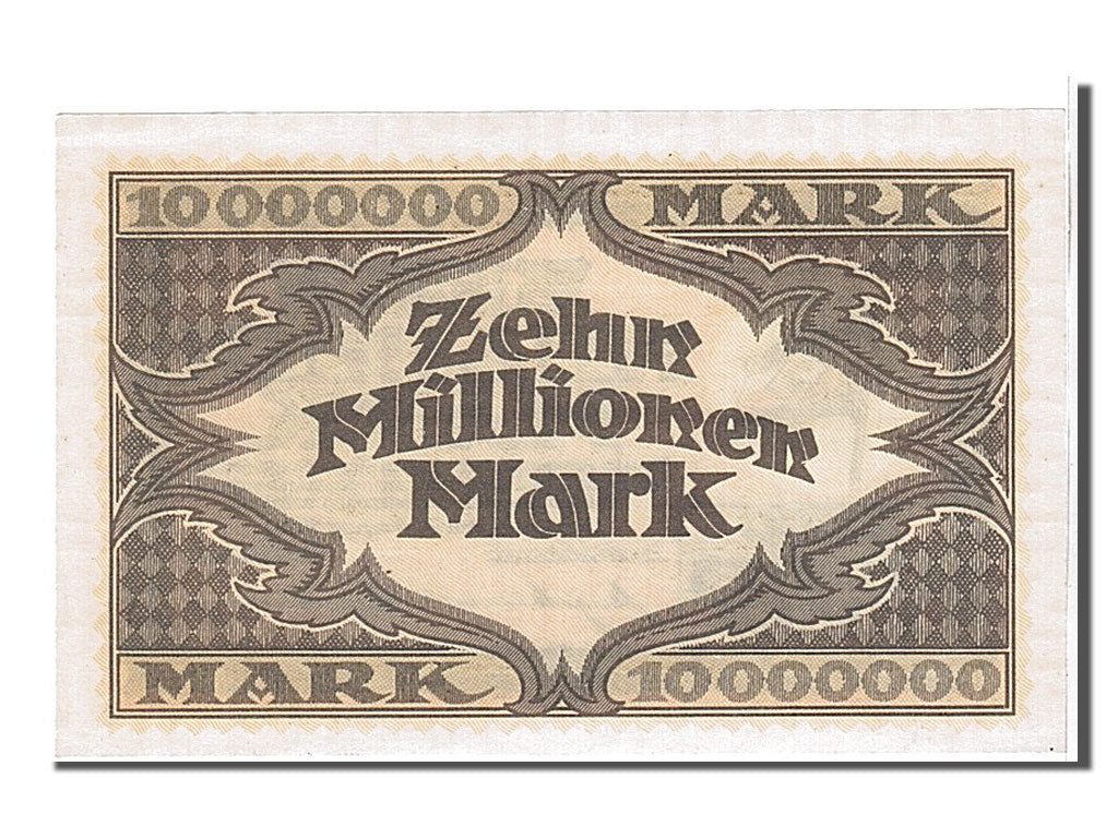 Banknot, Niemcy, 10 Millions Mark, 1923, UNC(65-70)