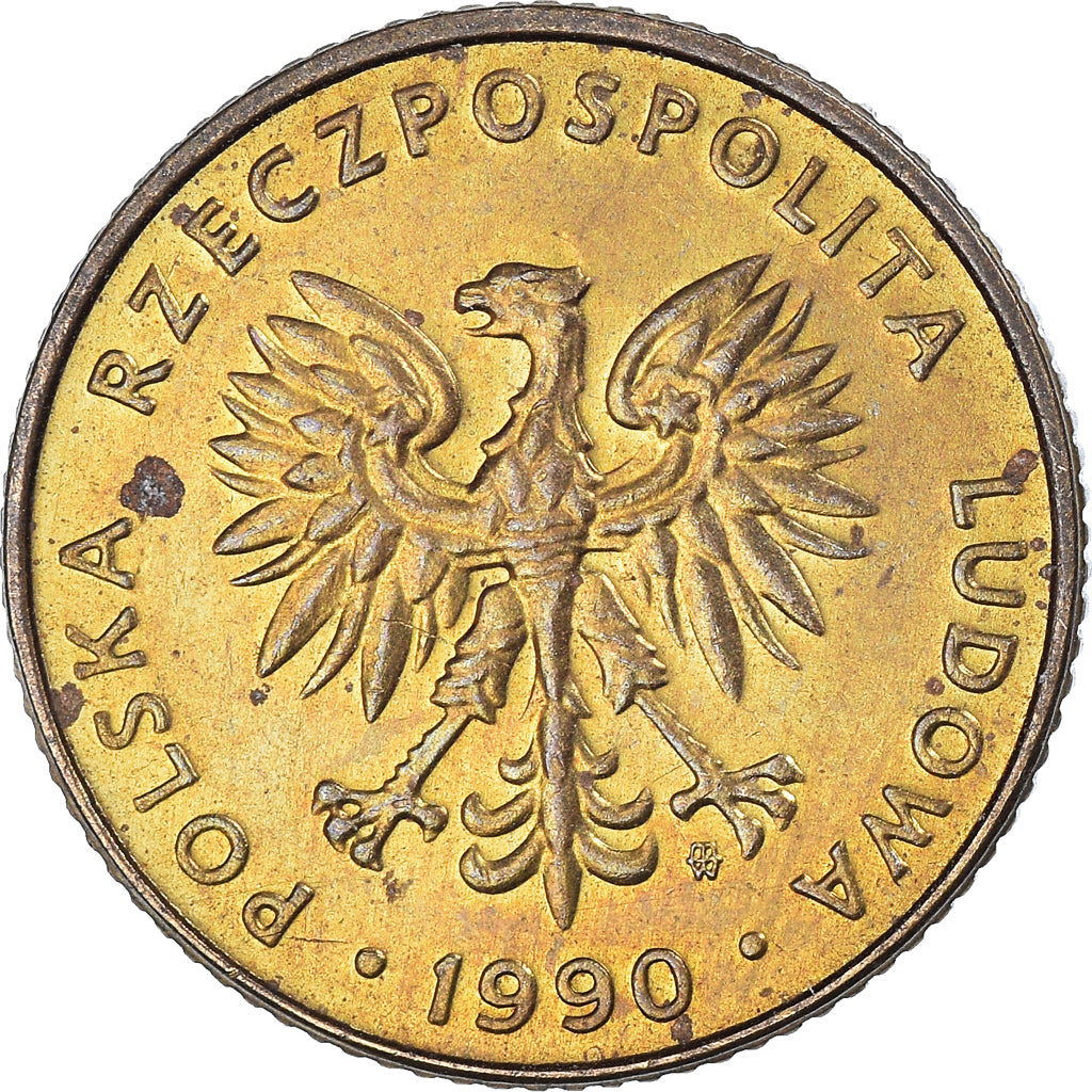 Moneta, Polska, 10 Zlotych, 1990
