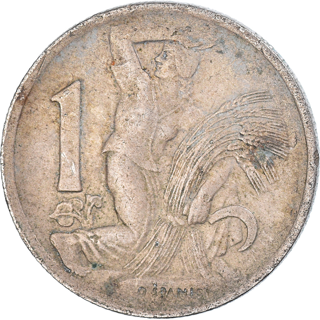 Monnaie, Tchécoslovaquie, Koruna, 1946