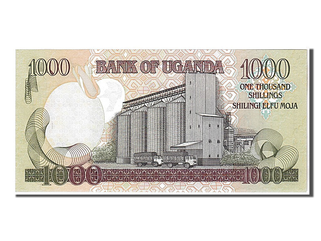 Biljet, Oeganda, 1000 Shillings, 2003, NIEUW