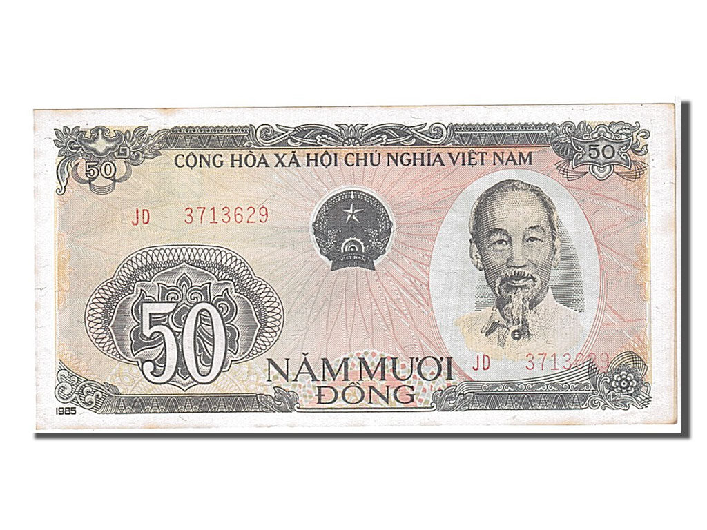 Banknote, Viet Nam, 50 D<ox>ng, 1985, KM:97a, UNC(63)