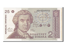 Banknote, Croatia, 25 Dinara, 1991, KM:19a, UNC(65-70)