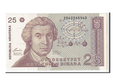 Banknote, Croatia, 25 Dinara, 1991, KM:19a, UNC(65-70)