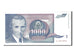 Banknote, Yugoslavia, 1000 Dinara, 1991, KM:110, AU(55-58)