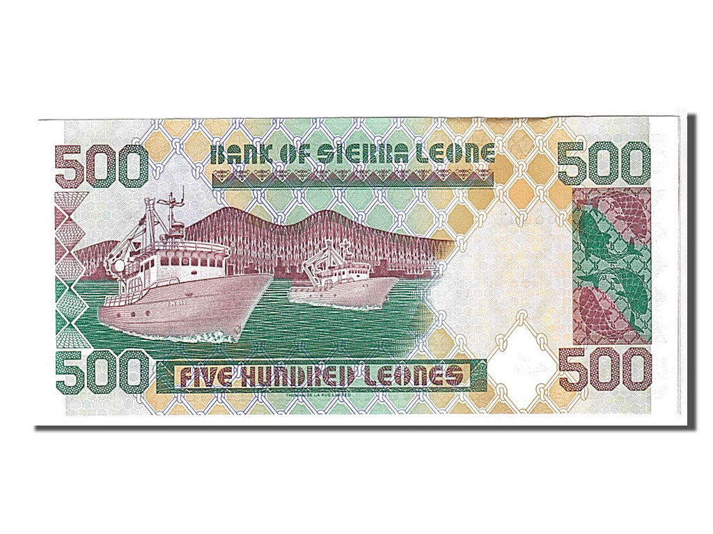 Geldschein, Sierra Leone, 500 Leones, 1995, UNZ
