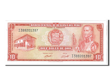 Banknote, Peru, 10 Soles De Oro, 1974, KM:100c, UNC(65-70)