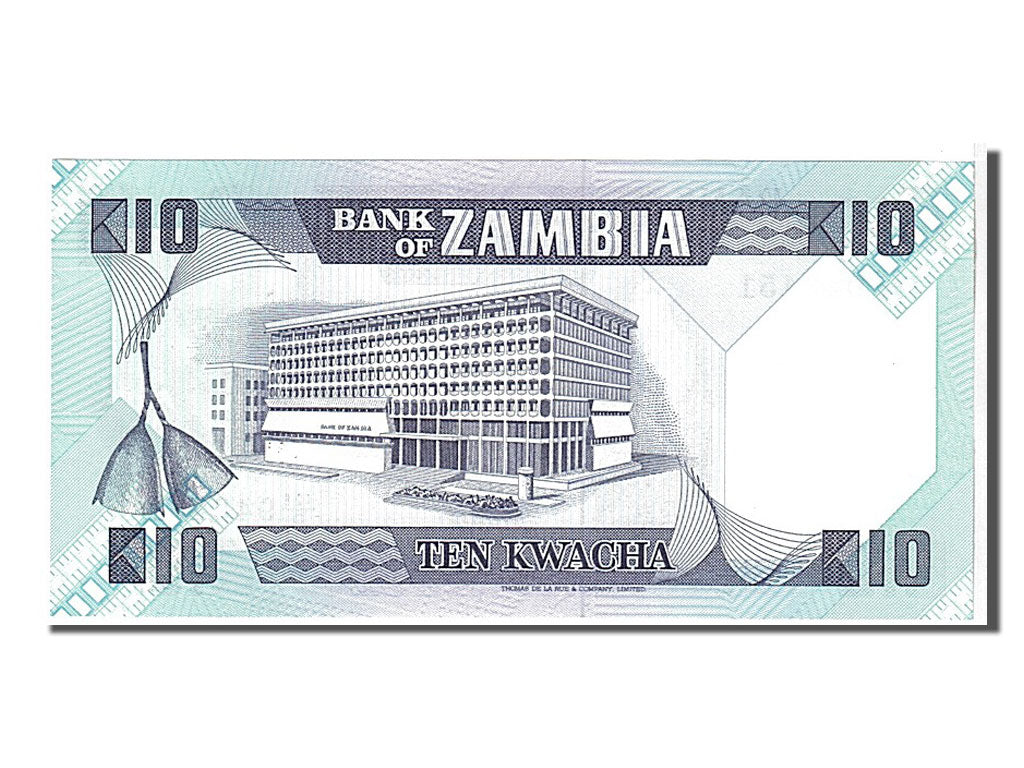 Banknote, Zambia, 10 Kwacha, 1980, KM:26e, UNC(65-70)