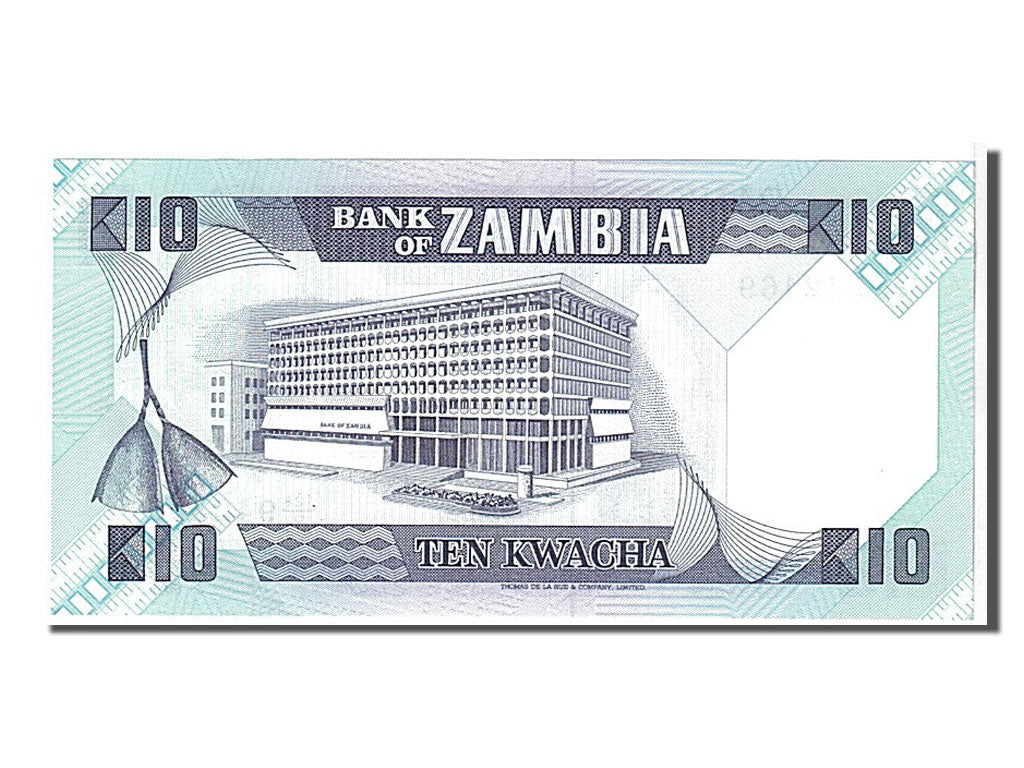 Banknote, Zambia, 10 Kwacha, 1980, UNC(65-70)